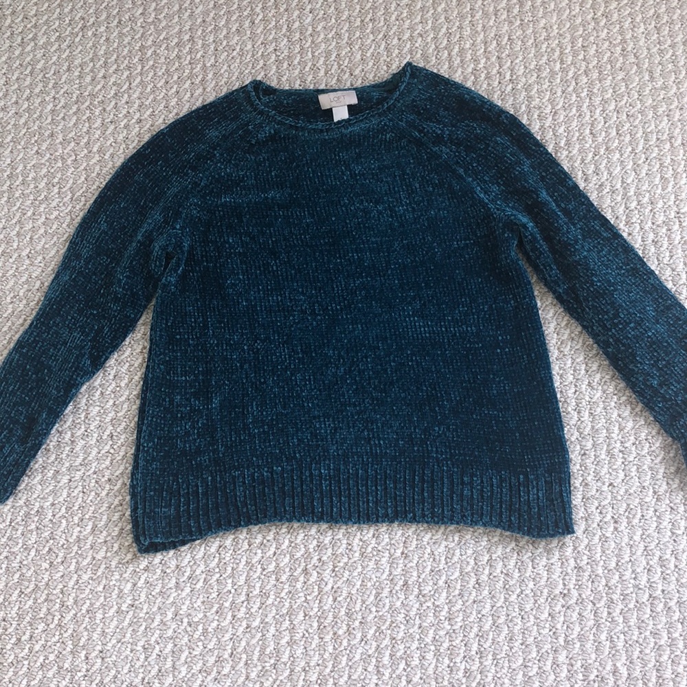 LOFT Teal Sweater